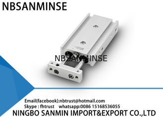 Tipo di base dimensione della doppia bombola pneumatica su ordinazione di Rod di foro di 6mm 10mm 15mm