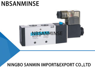 Valvola di regolazione direzionale dell'aria pneumatica ad alta pressione dell'elettrovalvola a solenoide 4V 300 serie