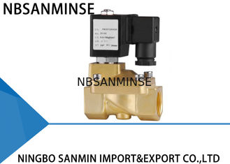 Abitudine PM elettrovalvola a solenoide d'ottone di 2/2 modi che chiude l'elettrovalvola a solenoide per gas