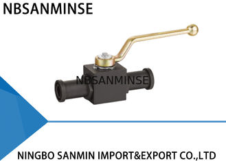 KHB KHM ha chiuso il diametro idraulico del acciaio al carbonio della valvola a sfera 16mm 20mm 25mm con la flangia di SAE