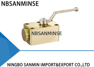 Tipo valvola a sfera idraulica chiudibile a chiave Sanmin idraulico del piatto di serie di KHP resistente alla corrosione