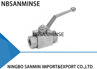 Modo idraulico ad alta pressione della valvola a sfera 2 di acciaio inossidabile 1/8" - 2" industria di serie di KBH MKH per il gas di olio dell'acqua