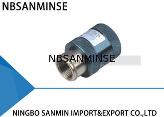 La valvola meccanica pneumatica maschio femminile SV passa i montaggi della saracinesca della mano degli interruttori
