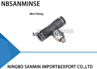 PB - One Touch del compatto di C che misura il T maschio di plastica del ramo dei mini montaggi che misura inserire pneumatico connettore Sanmin
