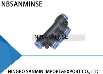 Giunto di tubo rapido del PK cinque del connettore del tubo flessibile del montaggio della metropolitana 5 dell'One Touch dell'aria pneumatica di plastica di modo Sanmin