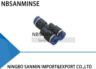 Unione pneumatica Y del compressore d'aria del PY che misura inserire rapidamente di collegamento degli accessori della metropolitana dell'unità di elaborazione la misura del Sanmin