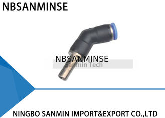 Inserire pneumatico del compressore d'aria del connettore maschio del gomito di grado PL45 i montaggi