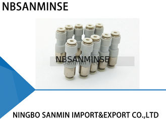 Rapidi pneumatici di PCVU collegano il connettore in-linea Sanmin dell'One Touch del compressore d'aria dei montaggi del sindacato della valvola di ritenuta