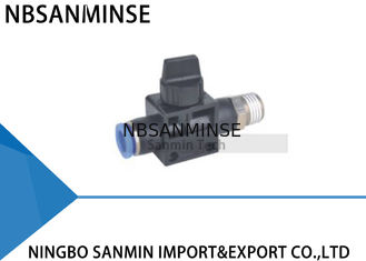 Tubo flessibile pneumatico della mano della valvola di controllo di HVFS per infilare inserire del connettore 2Way/3 montaggi Sanmin di modo