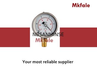 G1 / Il liquido liquido 4 G1/2 del manometro di Digital ha riempito il manometro dell'olio IP65