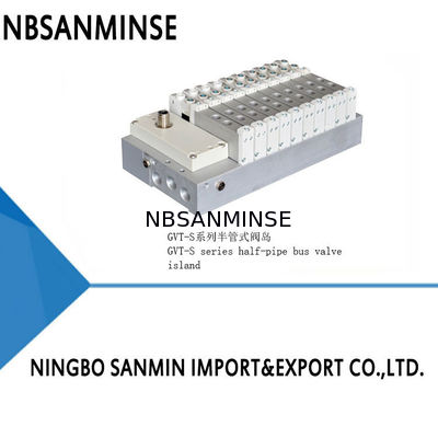 GVT-S/GVT-M Serie bus a semitubia Valvola dell'isola Bus di connessione inferiore Valvola terminale