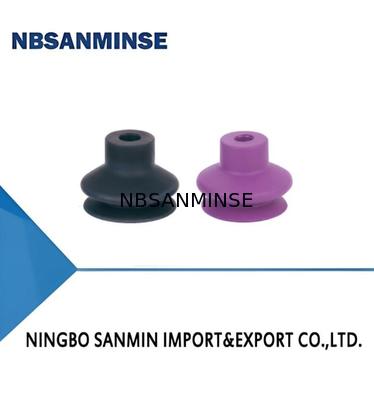 SBA Serie 1.5 Bellows Suction Cup con resistenza alle alte temperature per la manipolazione di superfici irregolari