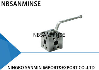 Una palla idraulica ValveWith SAE Flange Industry Engineer di 3 modi