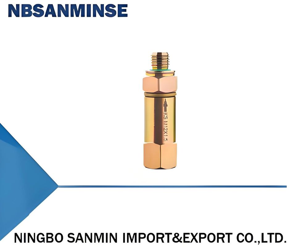 G1/8" And G1/4" Thread Interface THF Oil Return Check Valve For Maximum Pressure Of 15 Bar