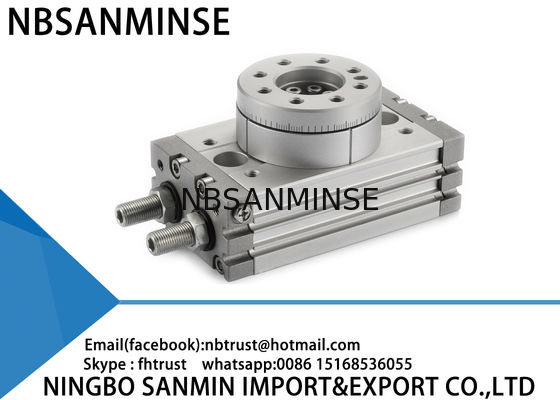 Cilindro rotatorio di Smc di rendimento elevato di MSQ, marca di stile NBSANMINSE del pignone dello scaffale