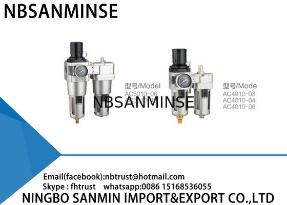 Parti pneumatiche del compressore dell'unità AC2010 Ac3010 AC4010 AC5010 AC600 del lubrificatore del regolatore di filtro dell'aria