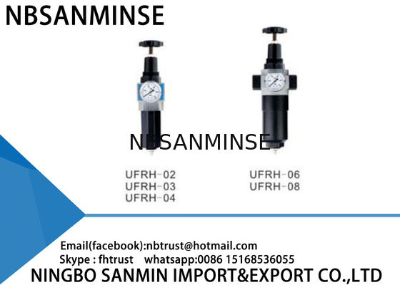 Lubrificatore regolabile del filtrante del regolatore dell'aria di UFRH - 10℃ - temperatura ambiente 60℃