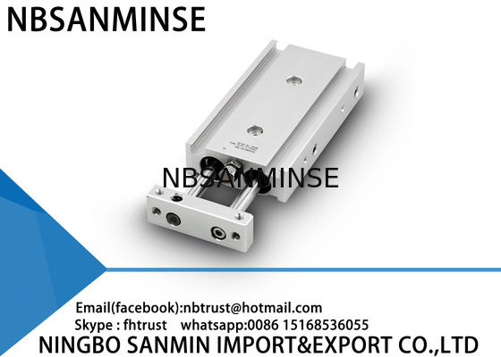 Tipo di base dimensione della doppia bombola pneumatica su ordinazione di Rod di foro di 6mm 10mm 15mm