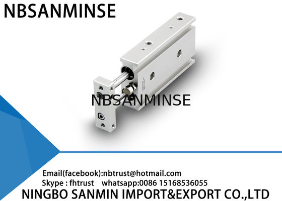 Tipo di base dimensione della doppia bombola pneumatica su ordinazione di Rod di foro di 6mm 10mm 15mm