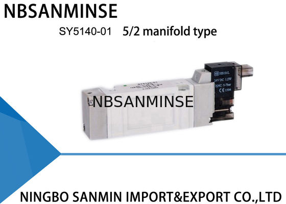 Mini posizione antipolvere pneumatica 5/2 5/3 dell'elettrovalvola a solenoide SY5000 220VAC