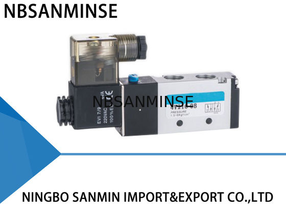 4V210 4V220 4V320   4V410 1/8" 1/4" macchina pneumatica di automazione della valvola di Polit dell'aria dell'elettrovalvola a solenoide