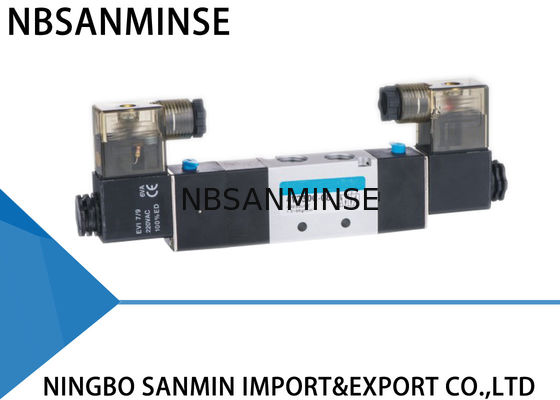 4V210 4V220 4V320   4V410 1/8" 1/4" macchina pneumatica di automazione della valvola di Polit dell'aria dell'elettrovalvola a solenoide