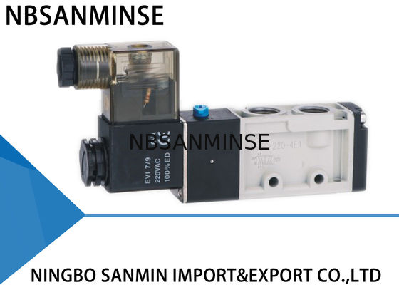 L'elettrovalvola a solenoide di Pneumaitc di posizione di modo 2 di NVSC NASC 5 l'applicazione interna di Air Valve Industry del pilota del corpo della pressofusione