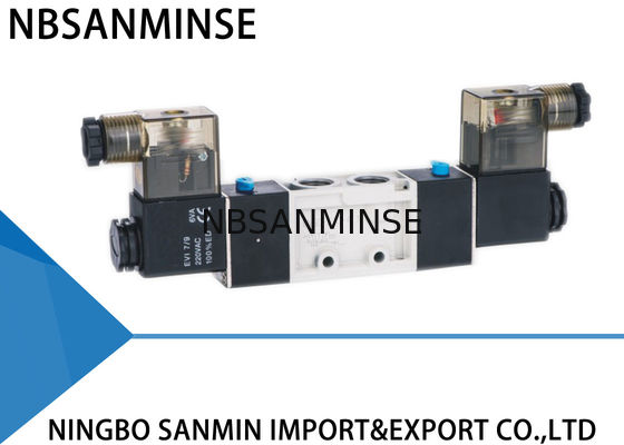 L'elettrovalvola a solenoide di Pneumaitc di posizione di modo 2 di NVSC NASC 5 l'applicazione interna di Air Valve Industry del pilota del corpo della pressofusione