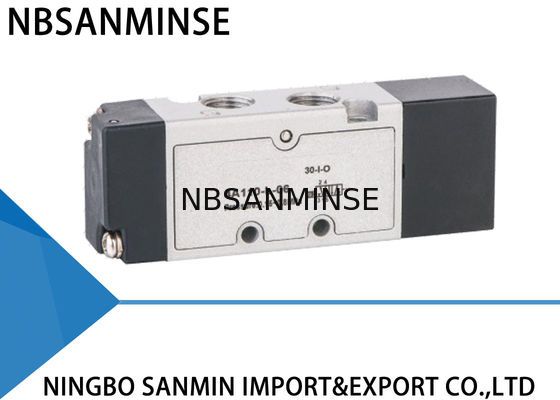 Tipo 5 serie pneumatica di YPC di Sanmin 4A 100-L dell'elettrovalvola a solenoide di modo del porto 3