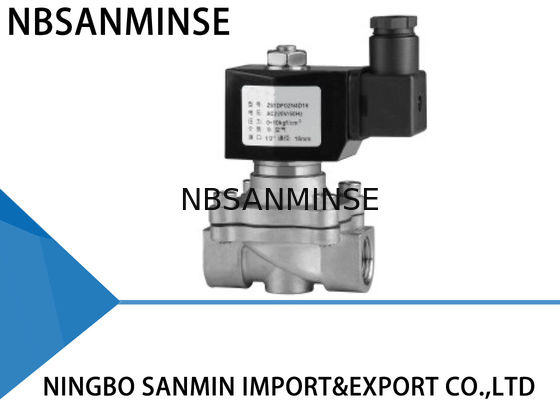 Elettrovalvole a solenoide dell'acciaio inossidabile Z4 per l'elettrovalvola a solenoide ad azione diretta dell'acqua