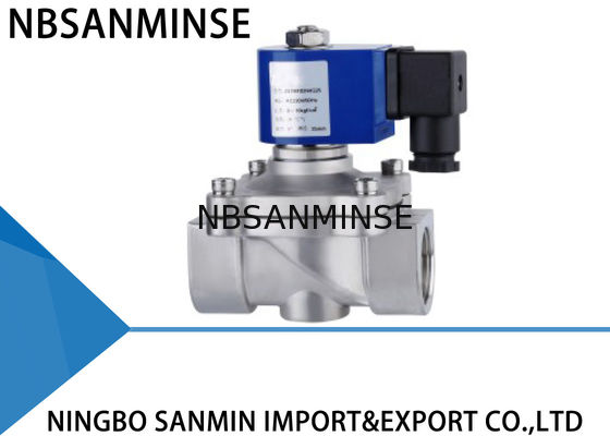 Elettrovalvole a solenoide dell'acciaio inossidabile Z4 per l'elettrovalvola a solenoide ad azione diretta dell'acqua