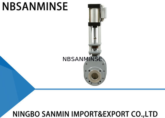 Doppia valvola a prova di usura pneumatica dell'equilibrio della valvola a disco dell'entrata/sbocco della valvola a disco doppia