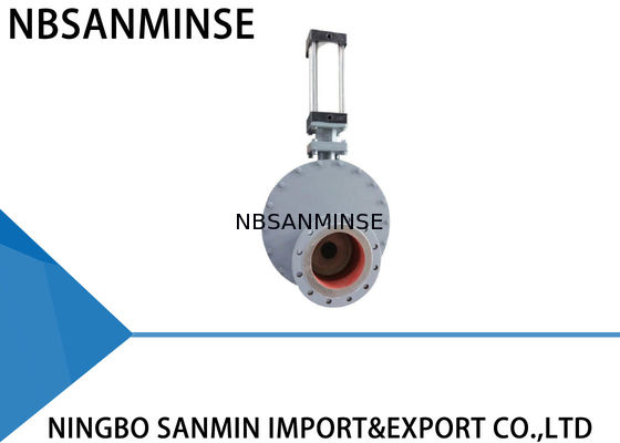 Doppio ente Wearproof circolare pneumatico SMWZ644 - DNA del ghisa della valvola a disco - R