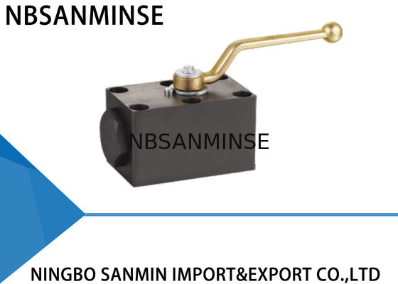 Tipo valvola a sfera idraulica chiudibile a chiave Sanmin idraulico del piatto di serie di KHP resistente alla corrosione