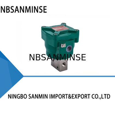 Cassa di alluminio Valvola solenoide a prova di esplosione a azione diretta HNBR PUR Seal 3.8W