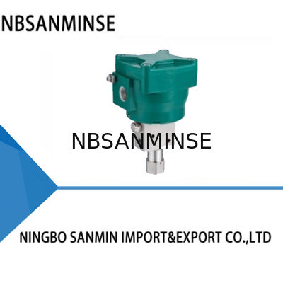 Alloggio di alluminio SUS316L di modo di posizione 3 di SANMIN 2 della guarnizione protetta contro le esplosioni ad azione diretta dell'elettrovalvola a solenoide 0-1.0Mpa HNBR+PUR