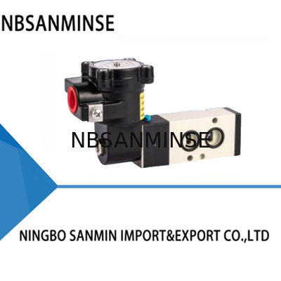 Potenza della valvola solenoide pneumatica a prova di esplosione NAMUR Tipo di piastra DC24V 3.6W 4M310-08-GB