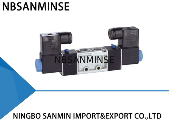 Porto G1/4" della st cinque elettrovalvola a solenoide del tubo del filo, valvola di regolazione direzionale pneumatica