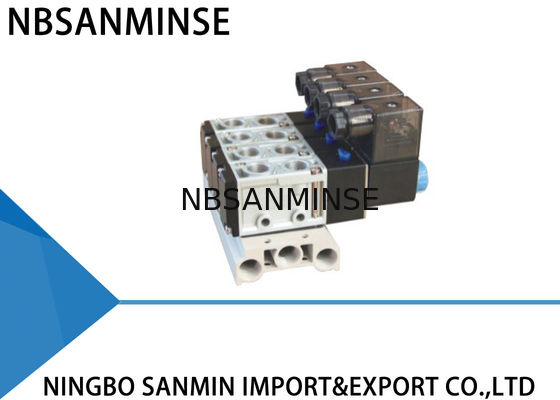 Porto G1/4" della st cinque elettrovalvola a solenoide del tubo del filo, valvola di regolazione direzionale pneumatica