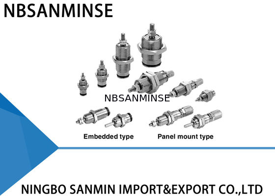 Pin pneumatico a semplice effetto SMC di serie di ritorno della primavera della bombola che chiude cilindro a chiave