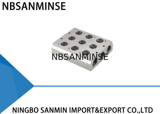 Assemblea molteplice pneumatica dell'elettrovalvola a solenoide di iso per la base di combinazione della valvola di Airtac Festo Parker CKD SMC
