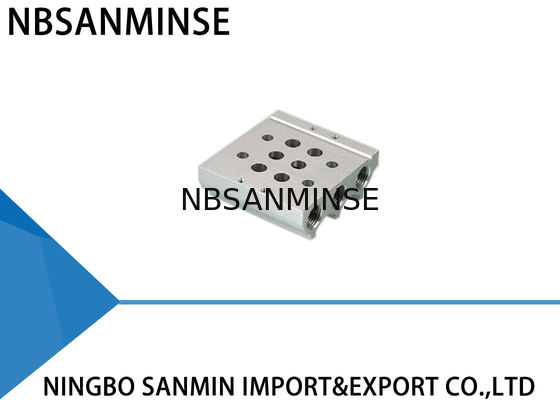 Assemblea molteplice pneumatica dell'elettrovalvola a solenoide di iso per la base di combinazione della valvola di Airtac Festo Parker CKD SMC
