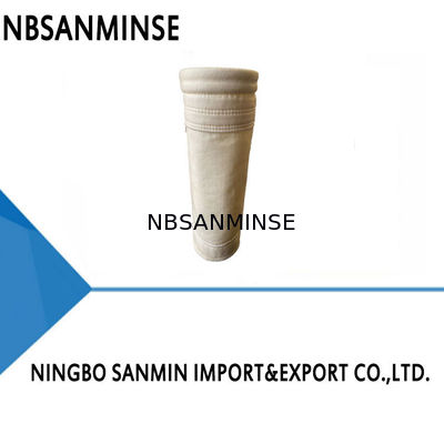 Sacchetto filtro dell'aria della polvere del feltro dell'ago del PAN del poliacrilonitrile acrilico Sacchetti filtro a maniche antipolvere ignifughi