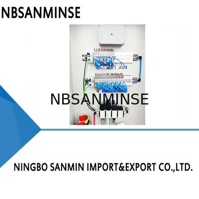 Sanmin Bus Valve Island Solenoid Valve Terminal Design Industria Applicazione di sensori PLC