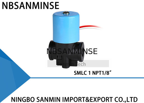 Lunghezza di plastica del cavo del corpo di valvola di modo normalmente chiuso d'ottone di plastica dell'elettrovalvola a solenoide 2 30cm