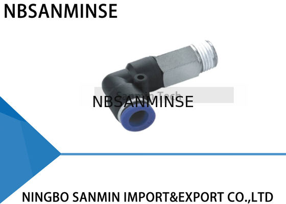 Il regolatore maschio degli accessori esteso PLL del compressore d'aria del gomito collega le parti pneumatiche adatte Sanmin