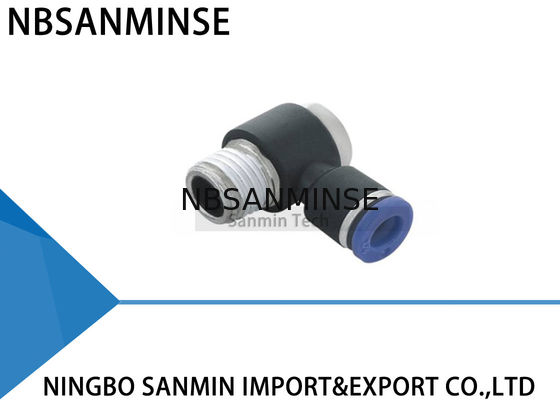 Banjo maschio pneumatico di pH e della metropolitana di plastica del compressore d'aria del tubo flessibile che misura Sanmin
