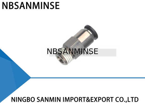 Inserire d'ottone del filo di Air One della valvola di ritenuta di PCVC di modo non delle valvole pneumatiche di ritorno la misura del Sanmin