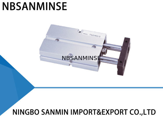 Tipo di Tac aria sostituta pneumatica del cilindro di Rod del gemello di serie di TN della doppia simile