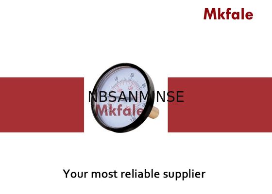 Calibro industriale normale d'acciaio del termometro del nero liquido del manometro SMKB